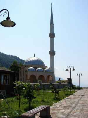 První kroky v Turecku a hle - mešita!