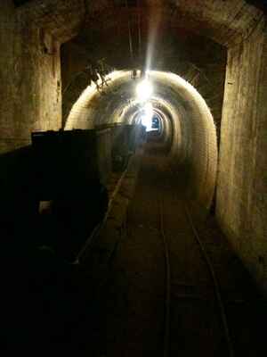 Světlo v polovině tunelu - fotka od Honzy